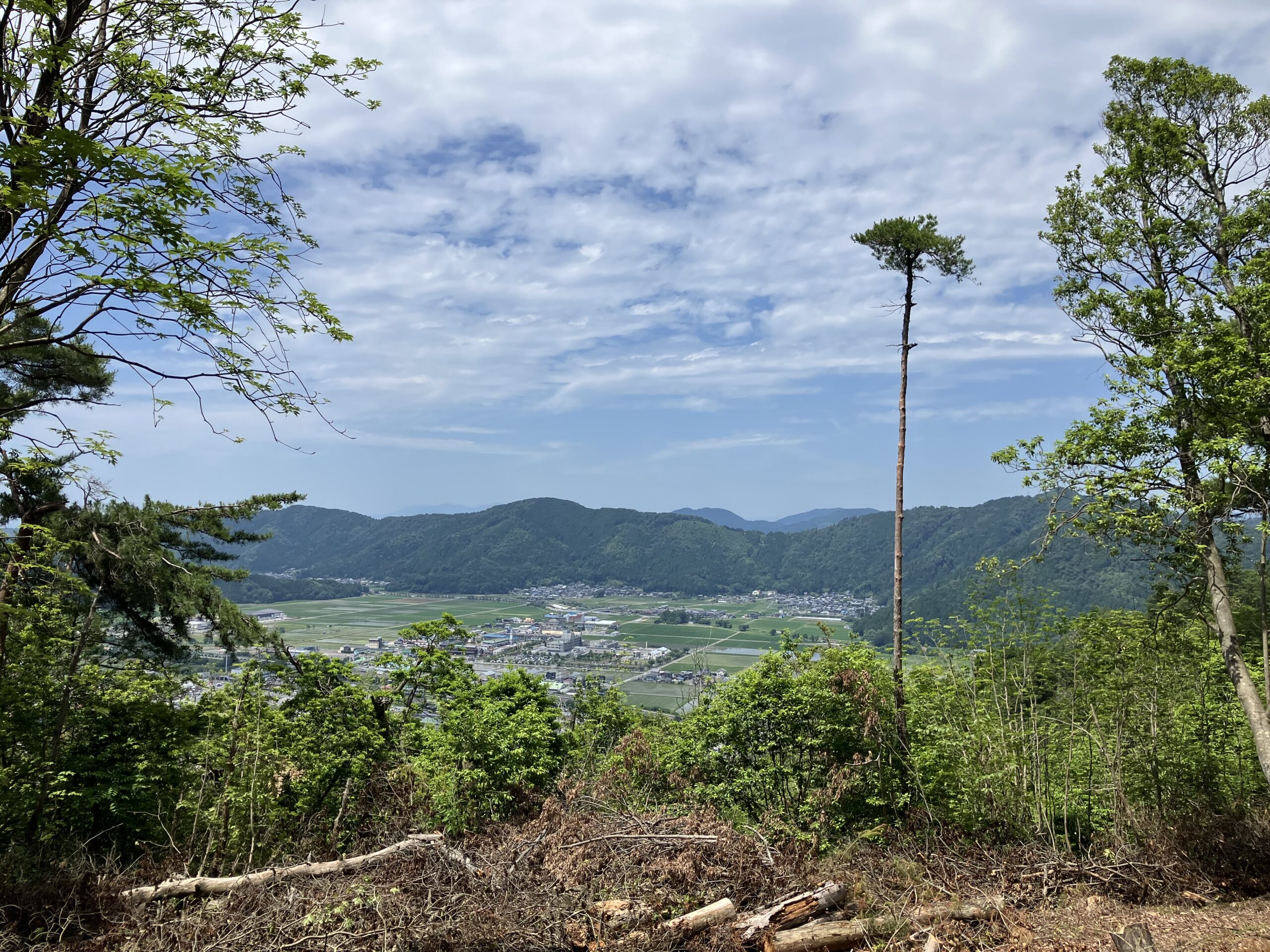 撮りにこんせ‼フォトコンテスト|滋賀・長浜北部|6月18日1枚目 田上山砦より